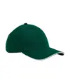Cappellino EarthAware® classico a 6 pannelli in cotone biologico – visiera sandwich Beechfield