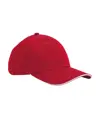 Cappellino EarthAware® classico a 6 pannelli in cotone biologico – visiera sandwich Beechfield