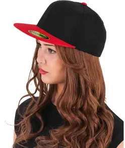 Cappellino fitted Premium 210 bicolore (6210T) Flexfit by Yupoong