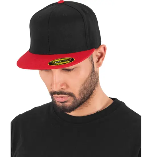 Cappellino fitted Premium 210 bicolore (6210T) Flexfit by Yupoong