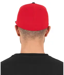 Cappellino fitted Premium 210 bicolore (6210T) Flexfit by Yupoong