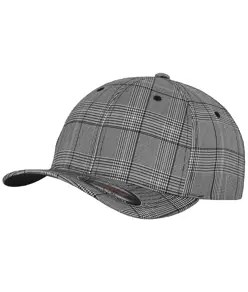 Cappellino Flexfit a quadri glen check (6196) Flexfit by Yupoong