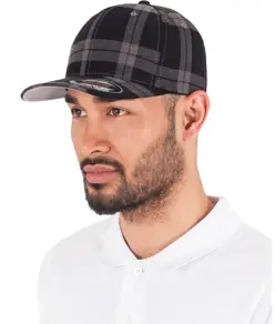 Cappellino Flexfit a quadri tartan (6197) Flexfit by Yupoong