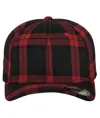 Cappellino Flexfit a quadri tartan (6197) Flexfit by Yupoong