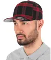 Cappellino Flexfit a quadri tartan (6197) Flexfit by Yupoong