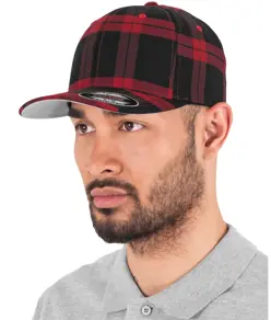 Cappellino Flexfit a quadri tartan (6197) Flexfit by Yupoong