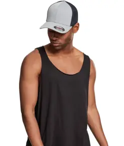 Cappellino Flexfit con rete mélange (6311) Flexfit by Yupoong