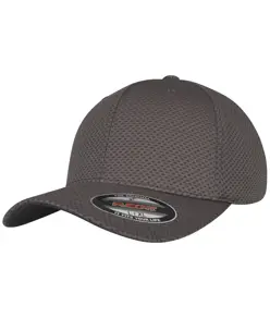 Cappellino Flexfit in jersey con motivo 3D a esagoni (6584) Flexfit by Yupoong