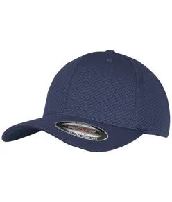 Cappellino Flexfit in jersey con motivo 3D a esagoni (6584) Flexfit by Yupoong