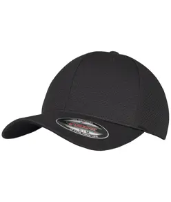 Cappellino Flexfit in jersey con motivo 3D a esagoni (6584) Flexfit by Yupoong