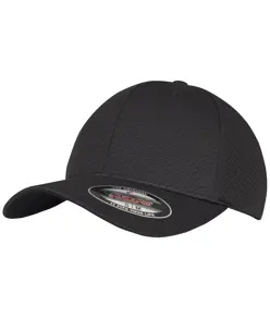 Cappellino Flexfit in jersey con motivo 3D a esagoni (6584) Flexfit by Yupoong