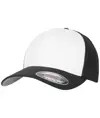 Cappellino Flexfit in rete con frontale colorato (6511CF) Flexfit by Yupoong