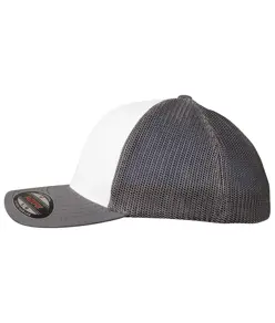 Cappellino Flexfit in rete con frontale colorato (6511CF) Flexfit by Yupoong