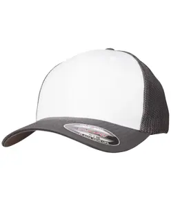 Cappellino Flexfit in rete con frontale colorato (6511CF) Flexfit by Yupoong