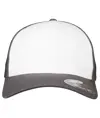 Cappellino Flexfit in rete con frontale colorato (6511CF) Flexfit by Yupoong