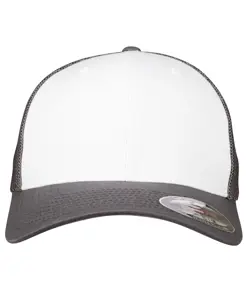 Cappellino Flexfit in rete con frontale colorato (6511CF) Flexfit by Yupoong