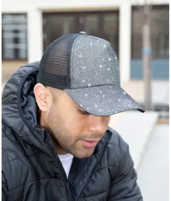Cappellino glitter Core New York Result Headwear