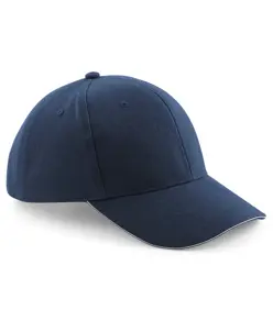 Cappellino in pesante cotone spazzolato stile Pro Beechfield