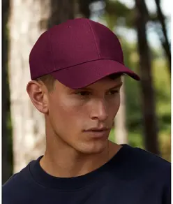 Cappellino in pesante cotone spazzolato stile Pro Beechfield