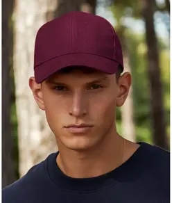 Cappellino in pesante cotone spazzolato stile Pro Beechfield