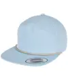 Cappellino jockey con treccia colorata (7005CB) Flexfit by Yupoong