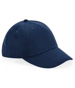 Cappellino junior a 5 pannelli in cotone biologico Beechfield