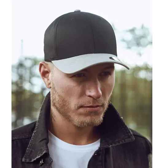 Cappellino pettinato bicolore effetto lana Flexfit (6277T) Flexfit by Yupoong