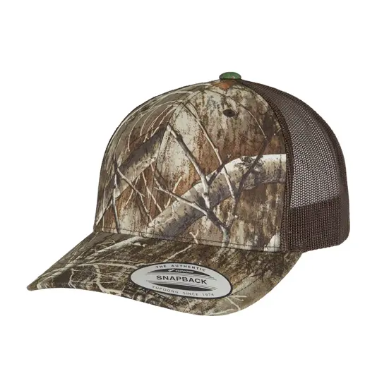 Cappellino retro trucker YP Classics® RealTree camo (6606RC) Flexfit by Yupoong