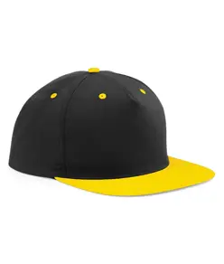 Cappellino snapback a 5 pannelli a contrasto Beechfield