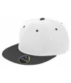 Cappellino snapback bicolore con visiera piatta Bronx original Result Headwear