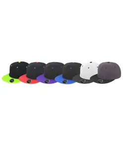 Cappellino snapback bicolore con visiera piatta Bronx original Result Headwear