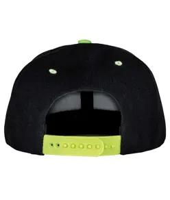 Cappellino snapback bicolore con visiera piatta Bronx original Result Headwear