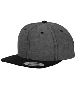 Cappellino snapback chambray scamosciato (6089CH) Flexfit by Yupoong