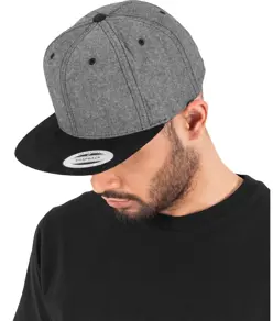 Cappellino snapback chambray scamosciato (6089CH) Flexfit by Yupoong