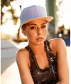 Cappellino snapback chambray scamosciato (6089CH) Flexfit by Yupoong