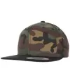 Cappellino snapback Classic bicolore camo (6089TC) Flexfit by Yupoong