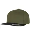 Cappellino snapback classico a 5 pannelli (6007) Flexfit by Yupoong