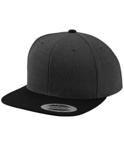 Cappellino snapback classico bicolore (6089MT) Flexfit by Yupoong