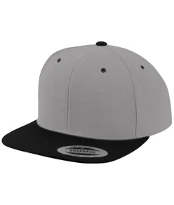 Cappellino snapback classico bicolore (6089MT) Flexfit by Yupoong