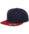 Cappellino snapback classico bicolore (6089MT) Flexfit by Yupoong