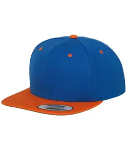 Cappellino snapback classico bicolore (6089MT) Flexfit by Yupoong