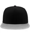Cappellino snapback con visiera metallizzata (6089PU) Flexfit by Yupoong