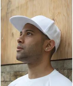 Cappellino snapback con visiera piatta Bronx originale Result Headwear