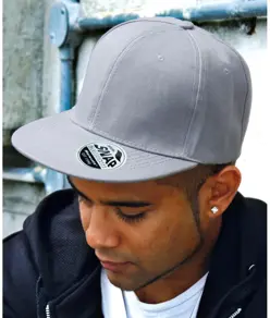 Cappellino snapback con visiera piatta Bronx originale Result Headwear