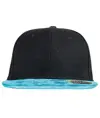 Cappellino snapback con visiera piatta glitter Bronx Result Headwear