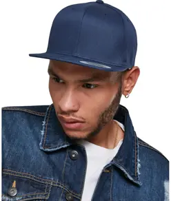 Cappellino snapback in cotone biologico (6089OC) Flexfit by Yupoong