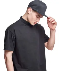 Cappellino snapback in cotone biologico (6089OC) Flexfit by Yupoong