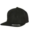 Cappellino snapback in finta pelle scamosciata (6089SU) Flexfit by Yupoong