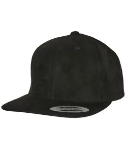 Cappellino snapback in finta pelle scamosciata (6089SU) Flexfit by Yupoong
