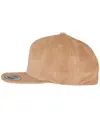 Cappellino snapback in finta pelle scamosciata (6089SU) Flexfit by Yupoong